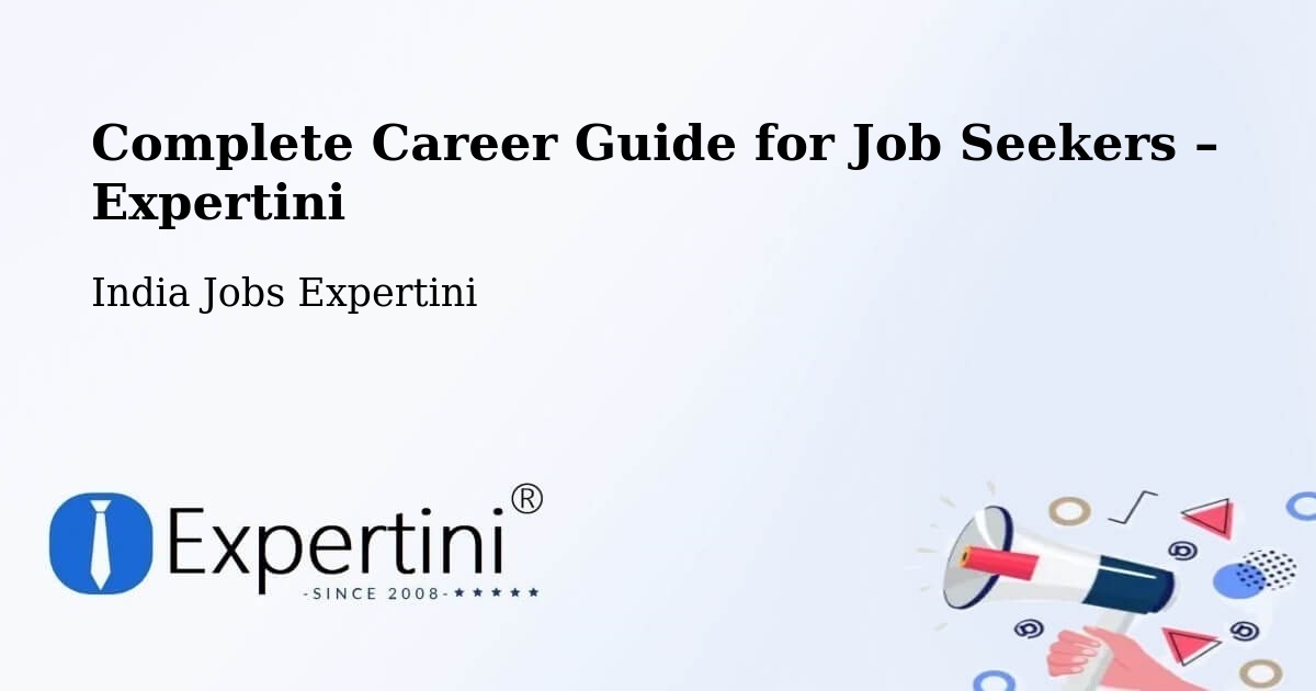 Career Guide for Job Seekers – Solapur - Solapur, India Jobs Expertini